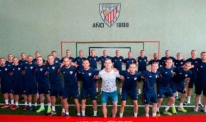 Los jugadores del Athletic se rapan en apoyo a Yeray, enfermo de cáncer