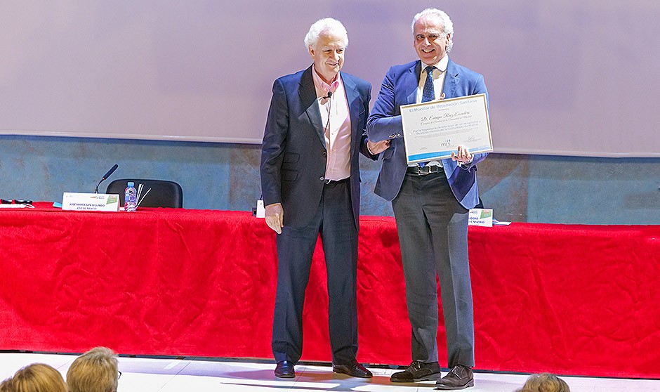 Enrique Ruiz Escudero, consejero de Sanidad de la Comunidad de Madrid. 