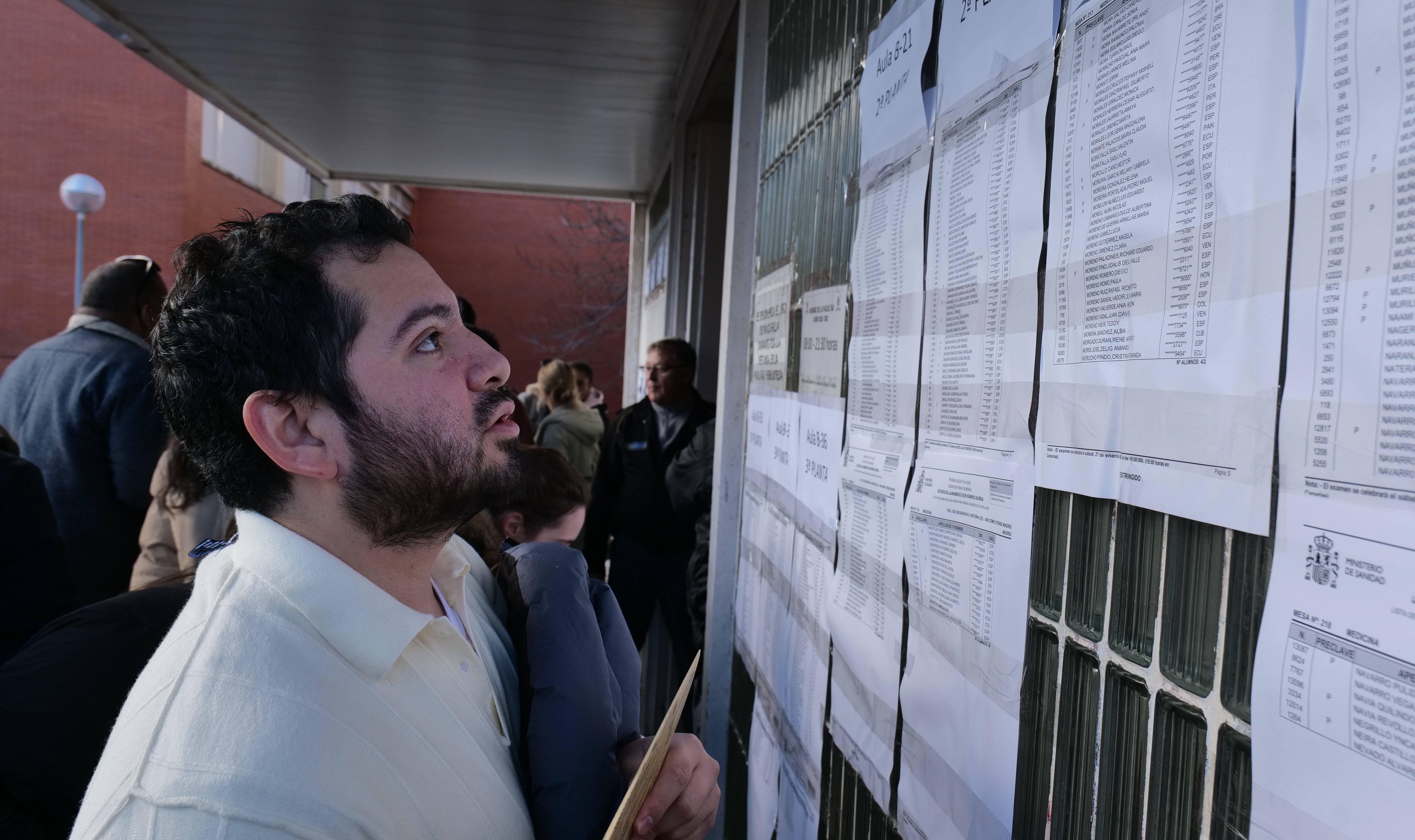 Se prevé que el 17 de febrero se publique el listado provisional del MIR 2023