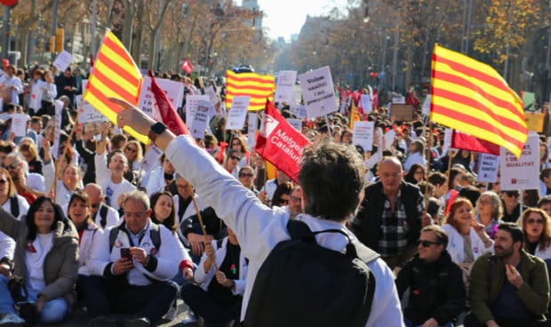 Metges de Catalunya (MC) convoca una nueva huelga de facultativos autonómica para los días 16 y 20 de febrero