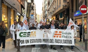 Víctor Pedrera hace balance de la cuarta semana de huelga médica