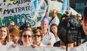 Huelga médica. (Imagen de 'Icomem para Todos')