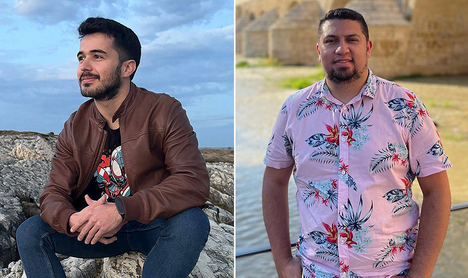 Héctor Morán Hernández y Leonel Rosas Vera, estudiantes de segundo y quinto año de Medicina en la UCM.