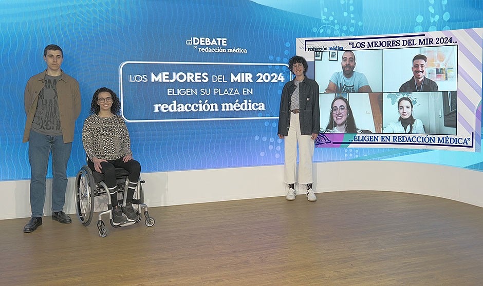 Los mejores MIR 2024 eligen plaza en Redacción Médica: "Somos el cambio"