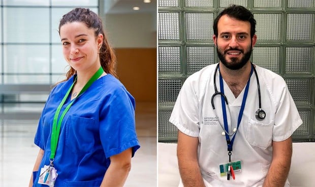 Lucía de la Puente y Eduardo Rovira, residentes de Medicina de Familia, enmiendan su programa formativo y exigen tres guardias máximas obligatorias mensuales