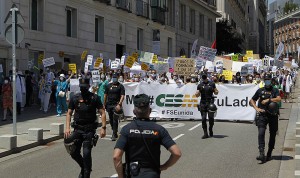 Los MIR cancelan su protesta para centrar esfuerzos en acciones judiciales