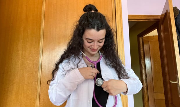  Alejandra Prieto, estudiante de primero de Medicina.