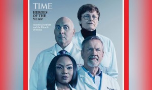 Los padres de las vacunas covid, Héroes de 2021 para la revista Time