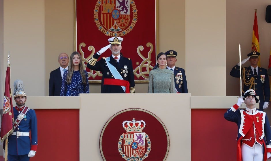 Los Reyes no se olvidan de la sanidad en el Día de la Fiesta Nacional