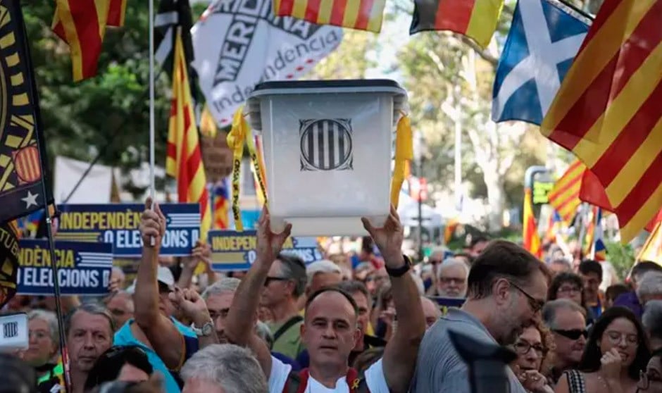 El proceso de independencia catalán se inició en el año 2012