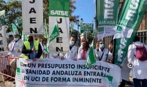 Los sanitarios piden un "aumento presupuestario" ante el Parlamento andaluz