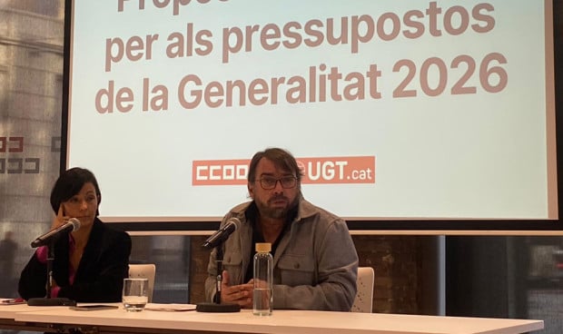 Los sindicatos de clase presentan las propuestas para los presupuestos de 2026 de la Generalitat de Catalunya con 1.000 millones más en sanidad
