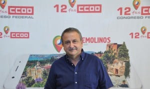 El secretario general de la Federación de Sanidad de CCOO, Humberto Muñoz. 