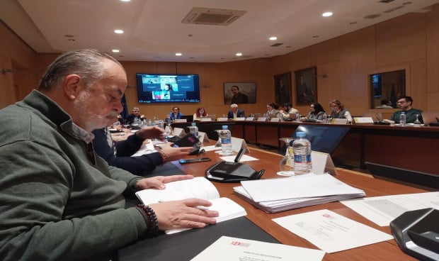 Reunión del Ámbito de Negociación, que sigue trabajando para reformar el Estatuto Marco