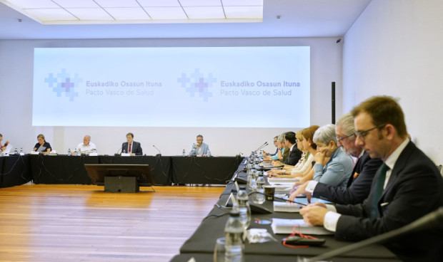  Los agentes del Pacto Vasco de Salud.