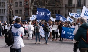Los técnicos sanitarios se unen a la huelga general de la sanidad
