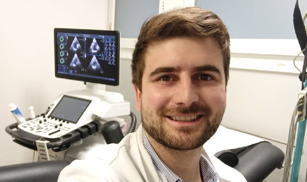 Santiago Alonso, residente de primer año de Aparato Digestivo en el Hospital Universitario Fundación Alcorcón