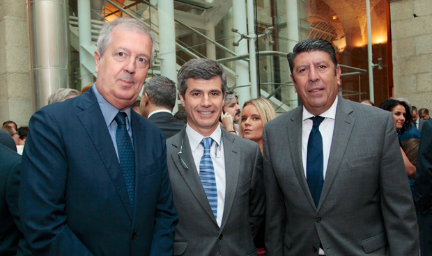 Luis Mayero, Adolfo Fernández-Valmayor y Manuel Vilches
