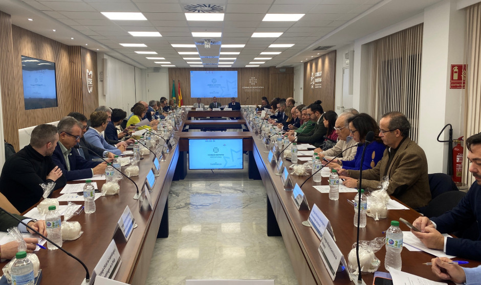 Un instante de la Asamblea General de dentistas. 