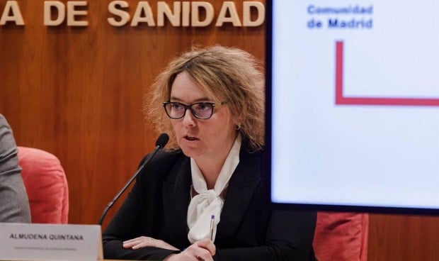 Almudena Quintana, directora general asistencial del Sermas, da cifras de Urgencias. 
