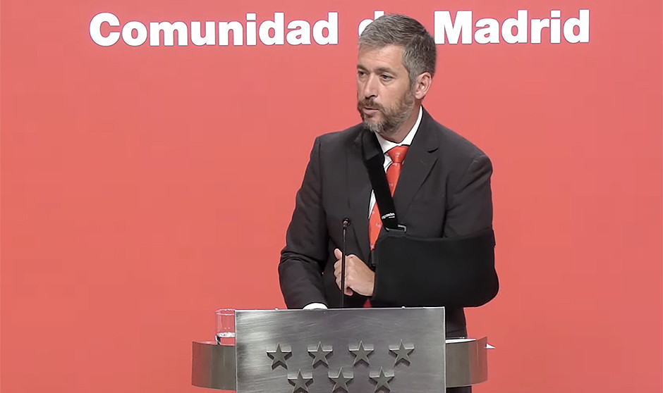 Miguel Ángel García Martín, consejero de Presidencia, Justicia y Administración Local de la Comunidad de Madrid.