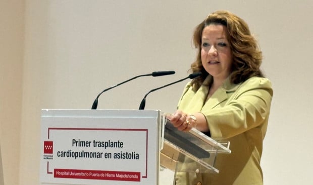 Fátima Matute, consejera de Sanidad de Madrid.