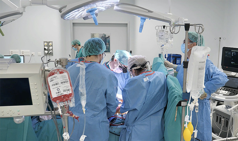 Hito en el 12 de Octubre en trasplantes de corazón.