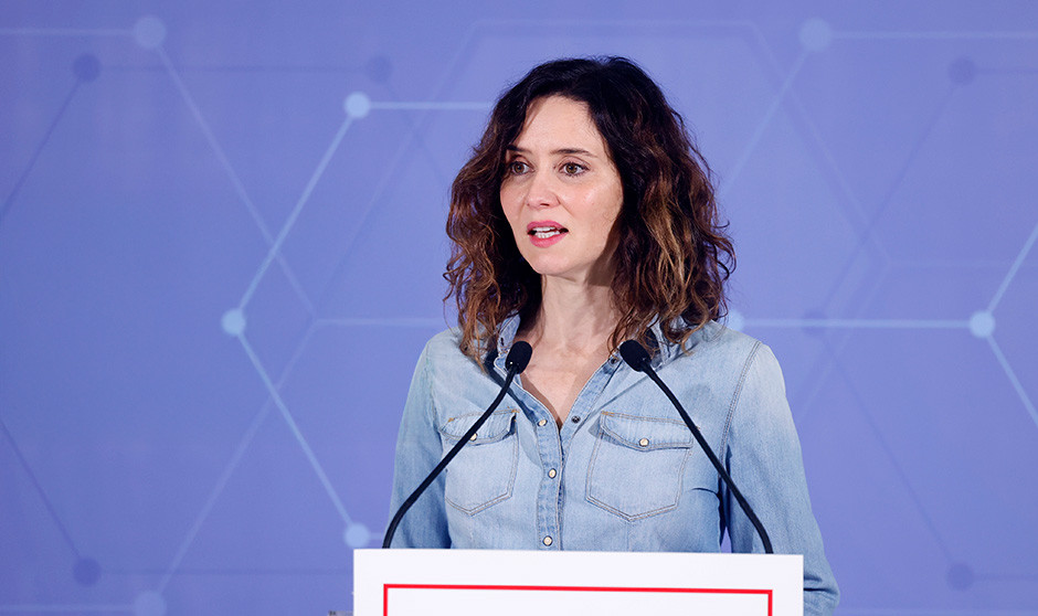 Isabel Díaz Ayuso, presidenta de la Comunidad de Madrid