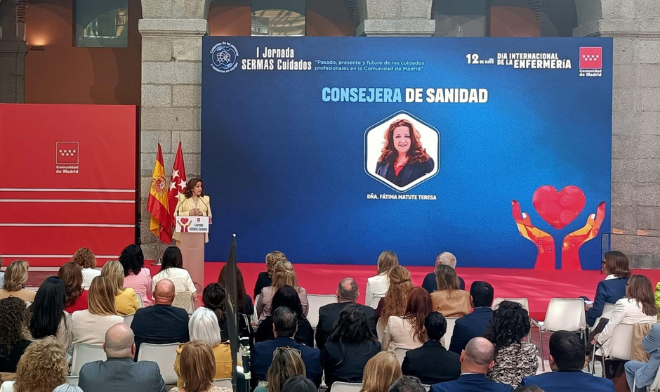Fátima Matute, consejera de Sanidad de Madrid