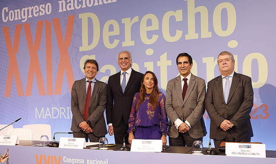 Participantes de la mesa de trabajo de AMA en el XXIX Congreso Nacional de Derecho Sanitario.