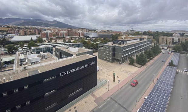Fachada de la Universidad de Jaén, donde se han incorporado nuevos profesores. 