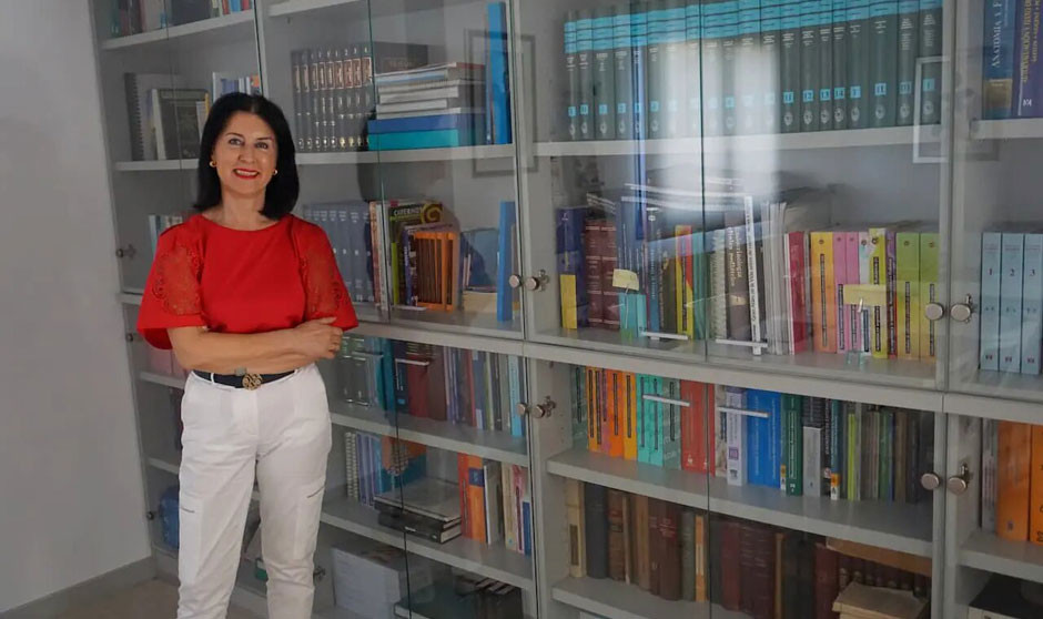  María José Menor, presidenta del Colegio de Enfermería de Ourense.