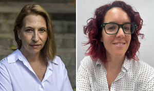 Mariana Arce y María Pastor, diputadas de Más Madrid en la Asamblea. 