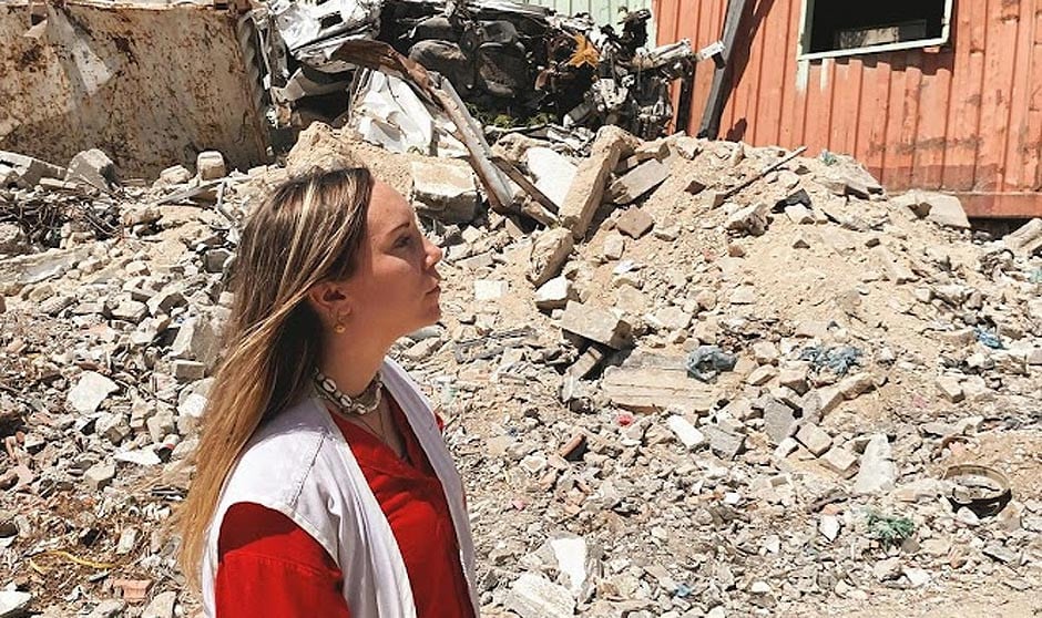 Martina Marchió, coordinadora del equipo médico de MSF en Gaza, cuenta en Redacción Médica el horror de vivir la guerra en primera persona