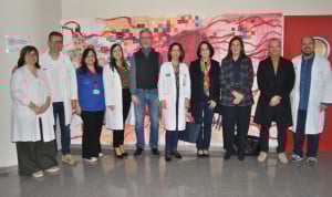  La secretaria autonómica de Sanidad de la Comunitat Valenciana, Asunción Perales, durante su visita al Hospital de Vinaròs.