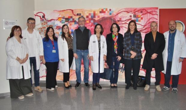  La secretaria autonómica de Sanidad de la Comunitat Valenciana, Asunción Perales, durante su visita al Hospital de Vinaròs.