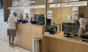  Punto de administración en un centro de salud de la Comunidad Valenciana.