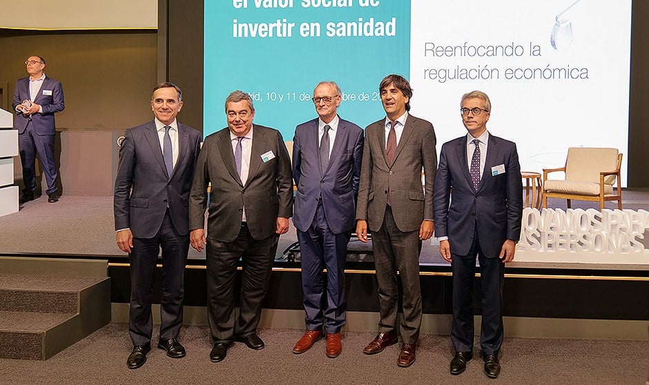 Juan Yermo, Raimundo Pérez-Hernández, Antón Costas, Gonzalo García y Jesús Ponce.