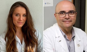 La dermatóloga Gadea Braceras y el psicólogo Carlos Van-der Hofstadt.