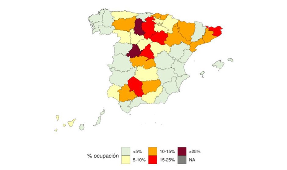 Media España ya tiene UCIs con ocupación Covid de 'nueva normalidad'