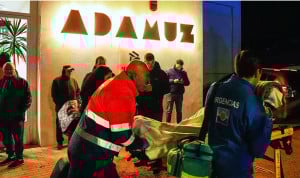 Adamuz tras el accidente ferroviario (Córdoba).