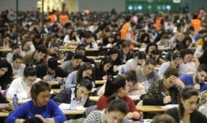 MegaOPE enfermera: más de 40.100 aspirantes al SAS se examinan este sábado 