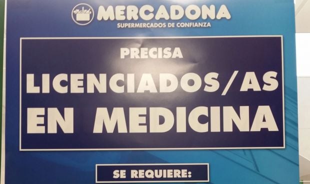 Mercadona busca médicos para cubrir plazas vacantes en siete provincias  