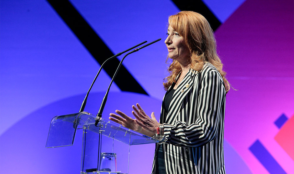  Mercedes Hurtado, presidenta del Ilustre Colegio Oficial de Médicos de Valencia (Icomv). Mercedes Hurtado opta a liderar a los médicos de Valencia por cuarta vez