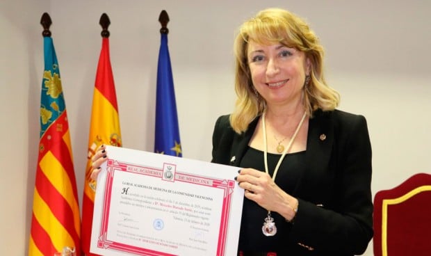 Mercedes Hurtado, reelegida presidenta del Colegio de Médicos de Valencia