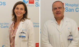 Merino y Barrera, jefes de Sección de Radiodiagnóstico del Clínico