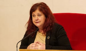 La directora general de Ordenación Profesional del Ministerio de Sanidad, Celia Gómez, que saca a audiencia pública el proyecto del programa formativo del MIR de Urgencias