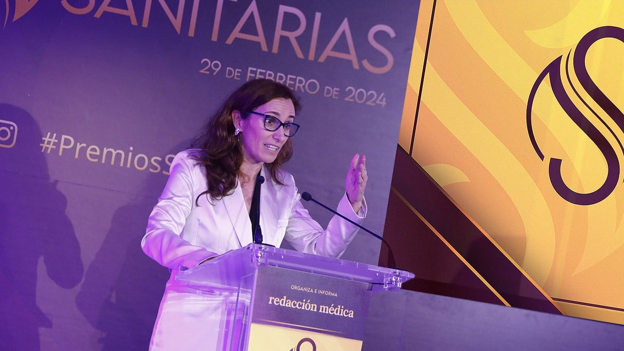  Mónica García, ministra de Sanidad preside los VII Premios Sanitarias