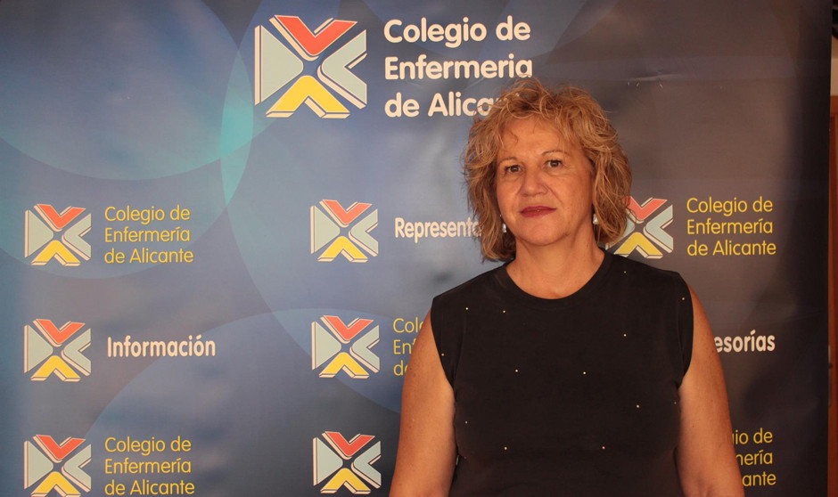 Montserrat Angulo Perea seguirá en la presidencia del Colegio de Enfermería de Alicante hasta 2030