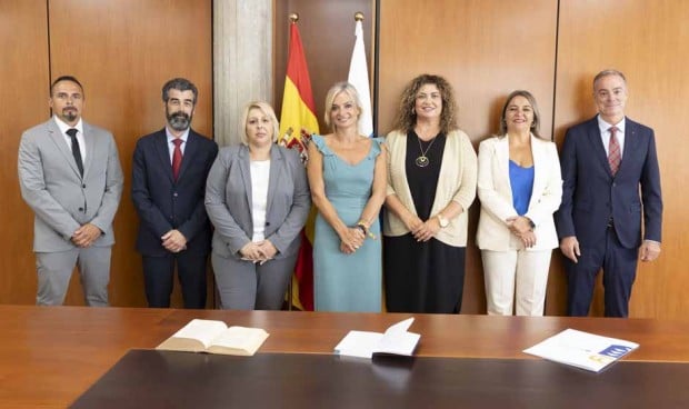  Esther Monzón, consejera de Sanidad de Canarias, anuncia los altos cargo sanitarios de la isla